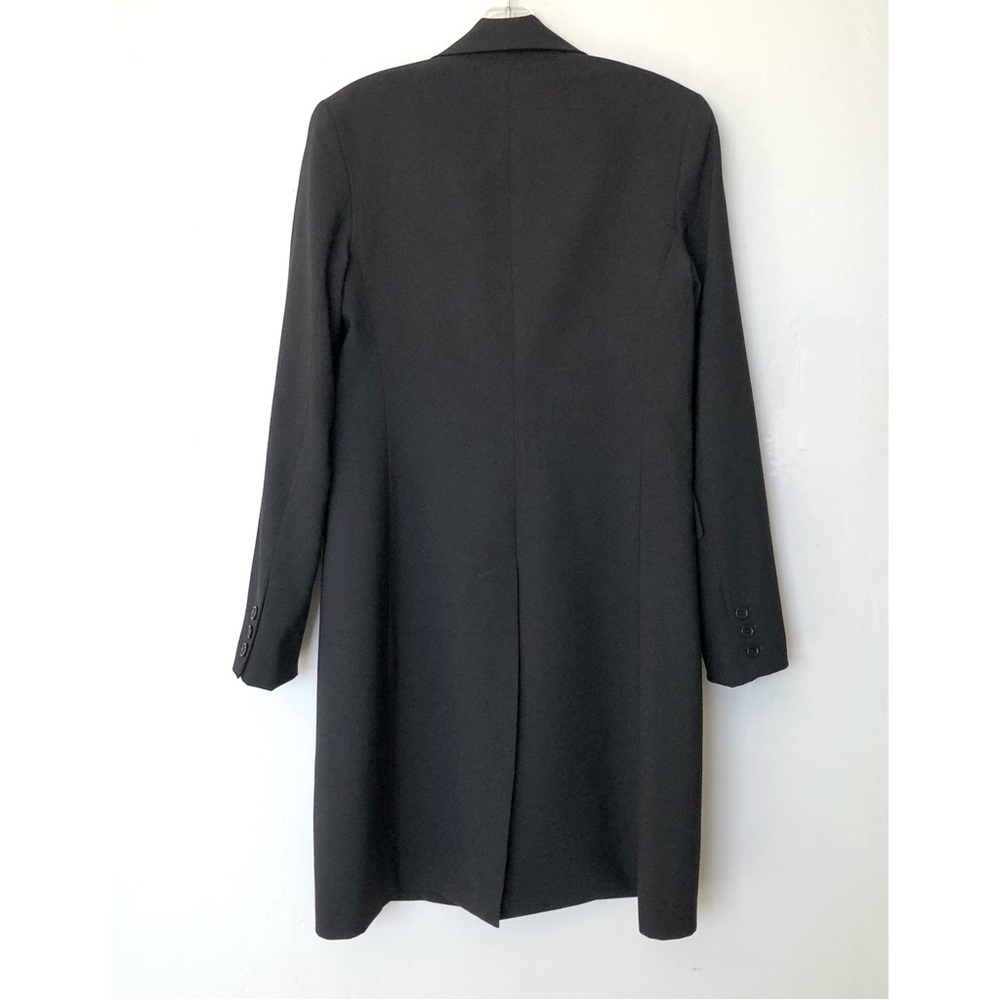 Theory Black Long Blazer Coat - Picture 2 of 10